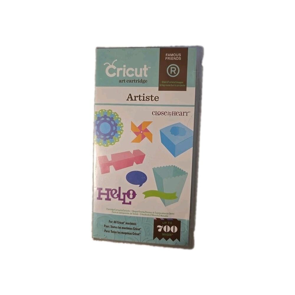Cricut Cartridge Artiste Close To My Heart - Complete -